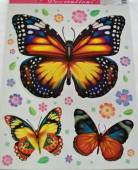 více - Okenní fólie motýli