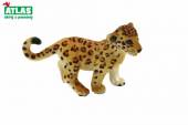 více - Leopard mládě  5,5 cm - sběratelský model