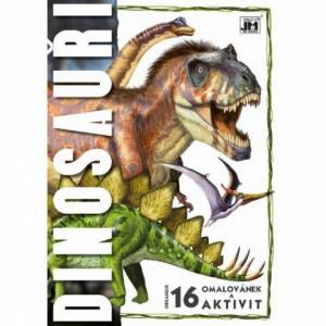 zvětšit obrázek - Velké omalovánky A4 Dinosauři