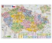 více - Tabulka A3  Česká republika -  fyzická / politická