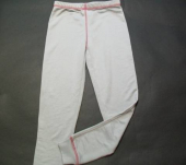 více - 2211 Spodní funkční kalhoty s.šedé růžové prošití  CRANE  9-10 let v.134/140