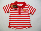 více - 1801 Nové fotbalové tričko Manchester United červeno-bílý proužek  9-12m