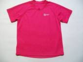 více - 2405 Sportovní tričko sytě růžové  5-6 let  v.110/116