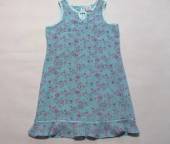 více - 0101 Polyesterové šaty tyrkysové s kašmírovým vzorem   4roky  v.104