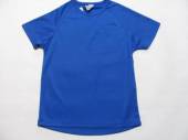 více - 1107 Sportovní silonové tričko modré  5-6 let  v.110/116