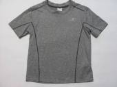 více - 3012 Sportovní tričko šedě žíhané  DECATHLON   4-5 let  v.110