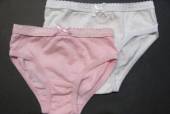 více - 3012   2 x nenošené spodní kalhotky sv.růžové a bílé   18m   v.86