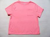 více - 2701 Kratší tričko neonově růžové žíhané  F+F  10-11 let  v.146