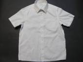 více - 2706 Chlapecká bavl. košile kr.rukáv bílá   M+S   7-8 let  v.122/128