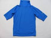 více - 1007 Plavkové tričko s rolákem modré   cca 6-7 let   