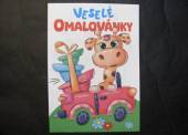 více - Malá omalovánka A5 s barevnou předlohou - Veselé omalovánky