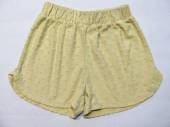 více - 0205 Kraťasy hořčicové s froté puntíky   H+M  6-7 let   v.116/122