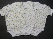 více - 1205   3 x nenošené body bílé s obr.  EARLY DAYS   3-6m