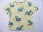 více - 2705 Tričko sv.žluté s dinosaury   H+M   7-8 let   v.122/128