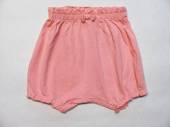 více - 0506 Nabrané bavl. kraťásky růžové   H+M   2-4m