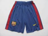 více - 0506 Silonové fotbalové trenky modro-červené  Barcelona  cca 4-5 let