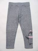 více - 0706 Teplé legíny šedě žíhané s tučňákem   PRIMARK   3-4 roky  v.98/104