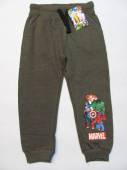více - Tepláky s kapsami khaki potisk Marvel   2-3 roky   v.98