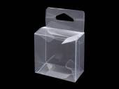více - Plastová krabička se závěsem  4,5 x 4,5 x 2,5cm