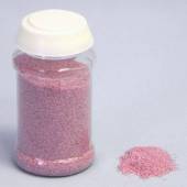 více - Hrubší dekorační písek sv.růžovo-fialový  400g