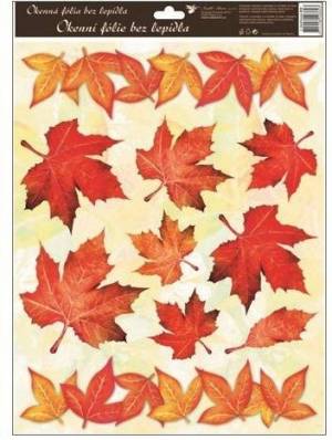 zvětšit obrázek - Okenní fólie podzimní listí