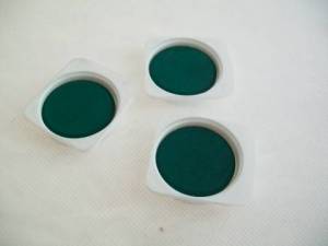 zvětšit obrázek - Samostatná vodová barva  průměr 3cm - zelená