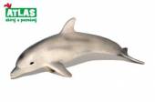 více - Figurka delfín  10,5 cm - sběratelský model
