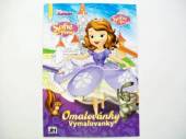 více - Velké omalovánky A4 s jednoduchými úkoly  -  Sofie první 
