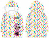 více - Pláštěnka Minnie s barevnými puntíky transparentní  5-6 let  v.110/116