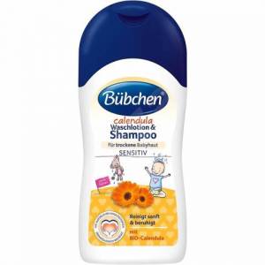 zvětšit obrázek - Bübchen Baby Měsíčková koupel a šampon 50ml - cestovní balení