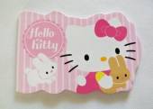 více - Vykrajovaný bloček Hello Kitty s potištěnými stránkami