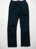 více - 2003 Silnější plátěné kalhoty tm.modré  TU  4-5 let