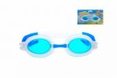 více - Plavecké brýle modro-bílé   š.16cm