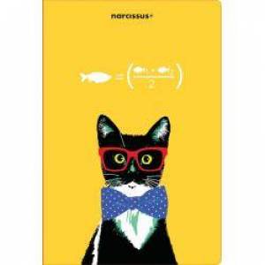 zvětšit obrázek - Kartonové desky s gumičkou  A4 -  kočka