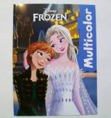 více - Omalovánka A4 s barevnou předlohou - Frozen