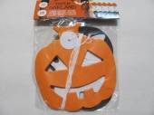 více - Papírová girlanda  Halloween  3ks x 2m - dýně, lebka, duch