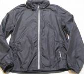 více - 2310 Chlapecká jarní šusťáková bunda se síťovanou podšívkou černá, kapuce v límci  FLIP BACK   15-16 let  v.170