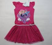 více - Bavl. šaty s tylovou sukní růžové  My Little Pony  v. 3roky  v.98