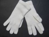 více - 2401 Nenošené dámské rukavice smetanové  