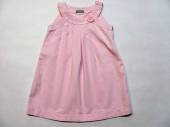 více - 0802 Plátěné tílkové šaty sv.růžové  BENETTON  18m  v.86