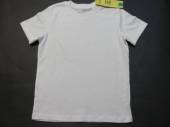 více - 0505 Nové tričko čistě bílé   7-8 let  v.128