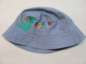 více - 1212 Nenošený klobouček sv.modrý s dinosaurem  GEORGE   1-3roky  