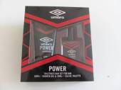 více - Mini dárková sada UMBRO  - sprchový gel 60ml + toaletní voda 20ml