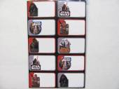 více - Samolepky na sešity Star Wars   2 archy   20ks