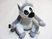 více - 2404 Jako nový plyšový lemur   v.19cm