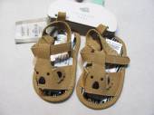 více - Letní nechodící botičky béžové  PRIMARK  3-6m