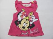 více - 2605 Tričko sytě růžové s Minnie  DISNEY   2 roky   v.92