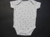 více - Body bílé s béžovými obr.   0-3m