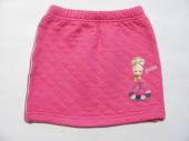 více - 0107 Tepláková sukně růžová s Barbie  2 roky   v.92