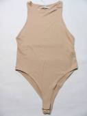 více - 0107 Jako nové elast.body v tělové barvě   ZARA   v.M